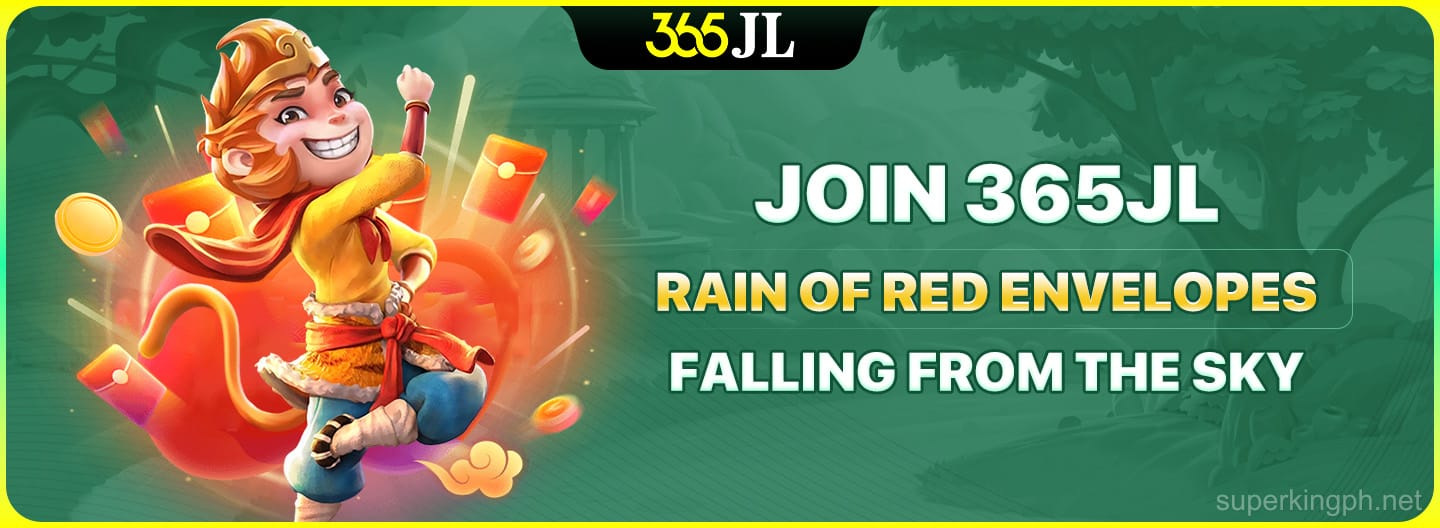 Join 365JL Rain of red envelopes Falling from the sky